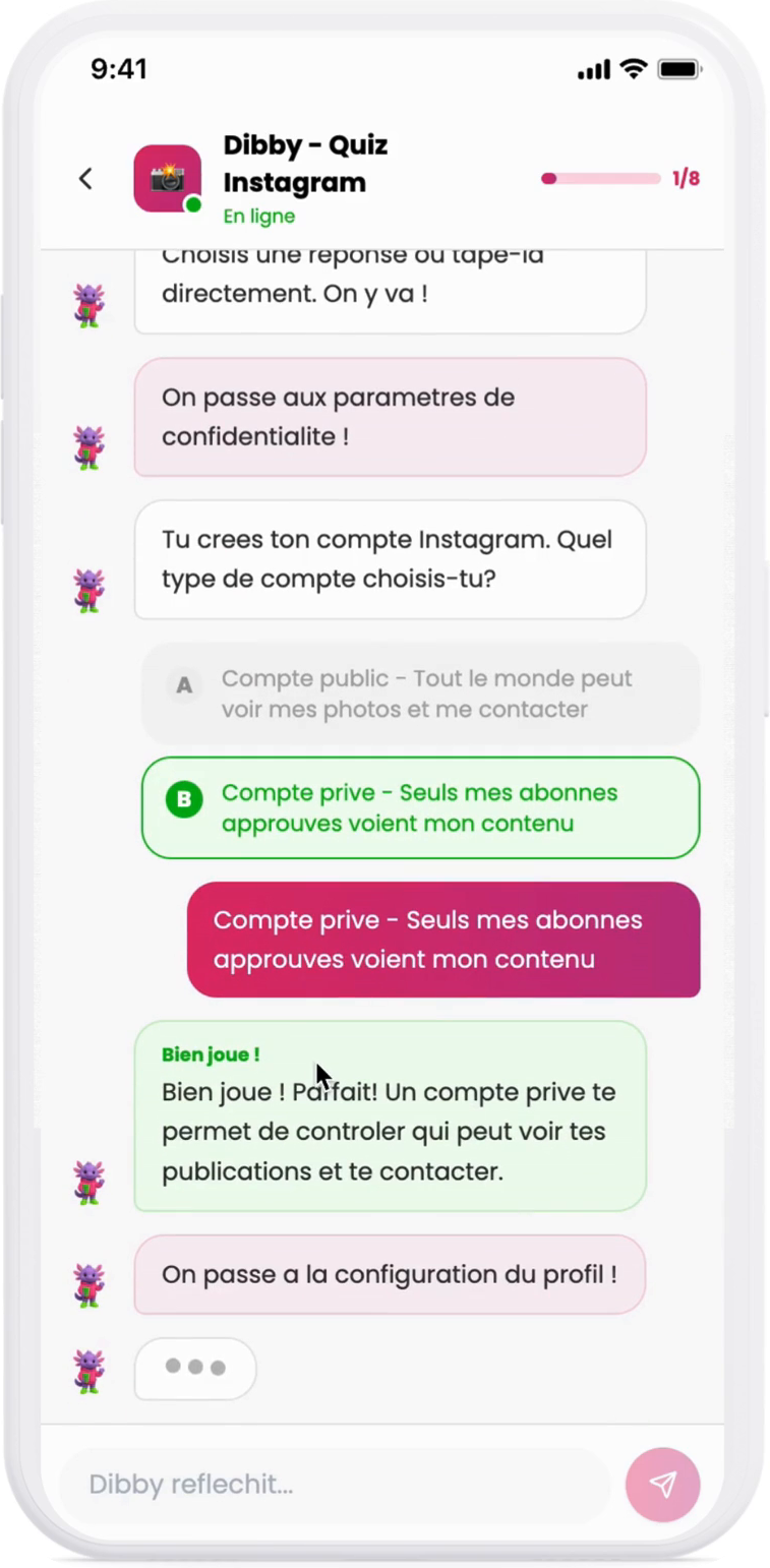 Quiz guidé par Dibby